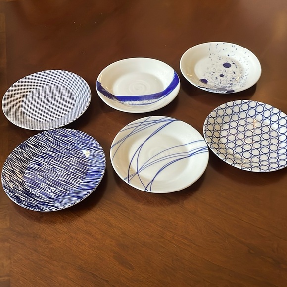 pcs Royal Doulton England porcelain Pacific blue Tapas small